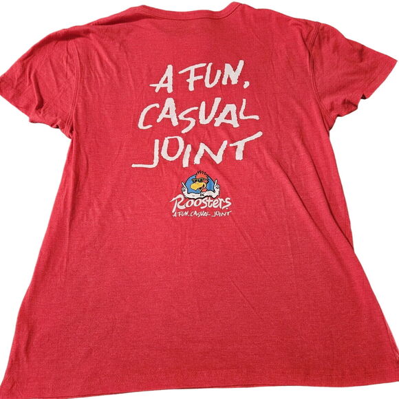 Top Of The World Womens T-Shirt Size Large Polyester Blend Ohio Made On Front - Picture 2 of 13